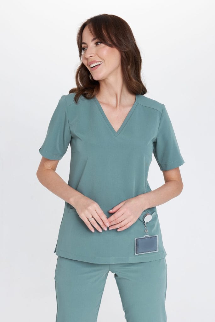 Bluzka medyczna damska scrubs BABY SHARK