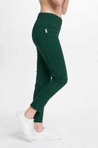 Pantaloni medici da donna Premium aderenti Verde bottiglia