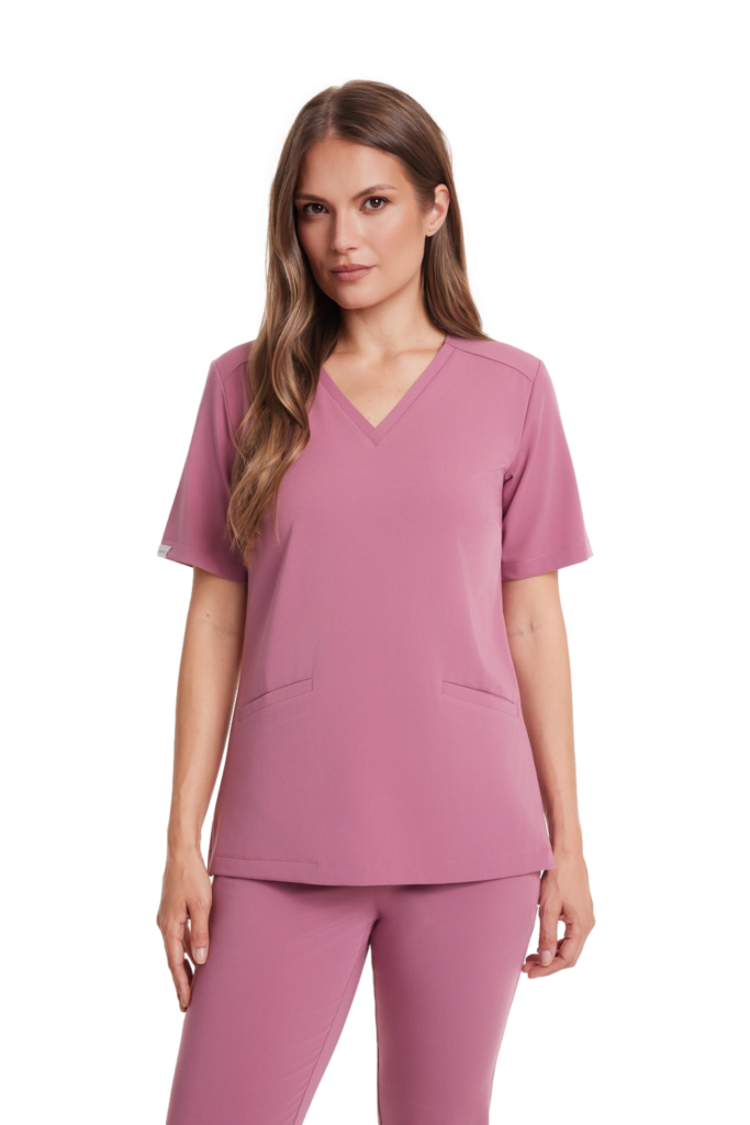 Women’s medical blouse scrubs Basic DOLCE ROSA
