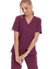 Women’s medical pants STRAIGHT scrubs Basic RUBIN