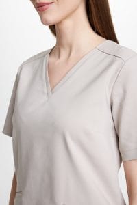 Camicetta medica da donna premium BRIGHT BEIGE