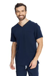 Pánska lekárska blúzka scrubs basic navy blue