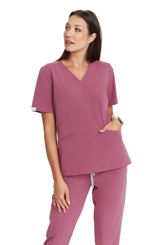 Bluzka medyczna damska scrubs Basic DOLCE ROSA