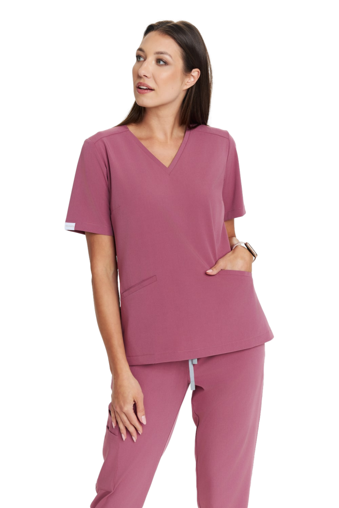 Women’s medical blouse scrubs Basic DOLCE ROSA