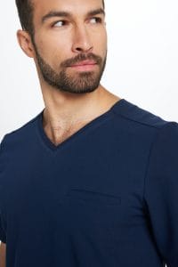 Pánska lekárska blúzka scrubs basic navy blue