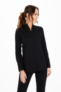 Women’s medical gown mini premium BLACK