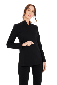 Women’s medical gown mini premium BLACK