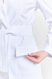Giacca medica da donna Exclusive Premium WHITE
