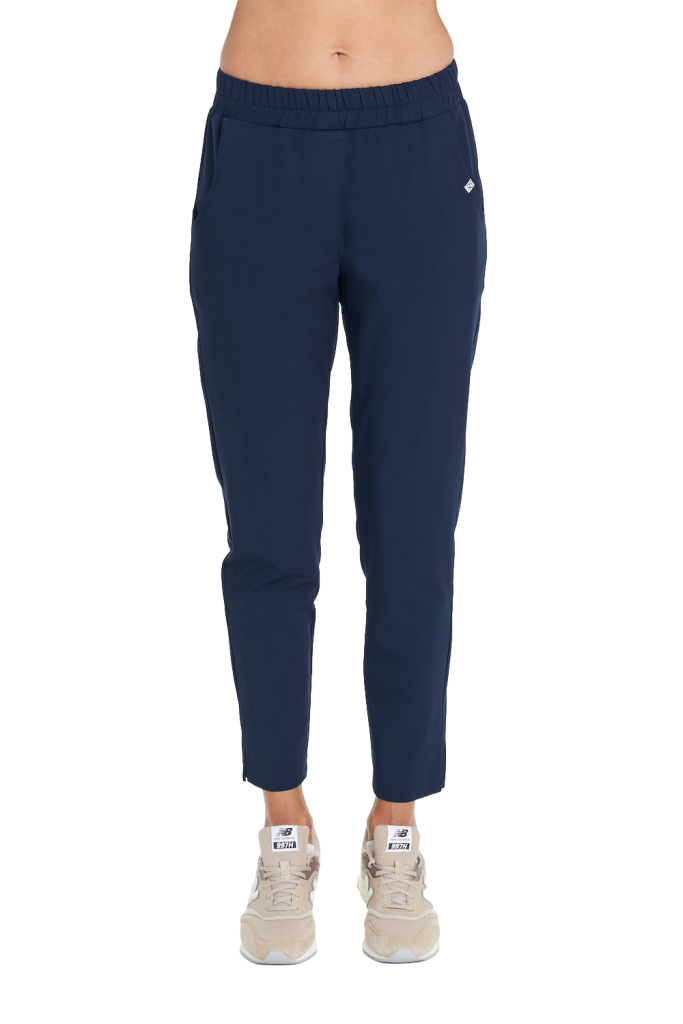 DRITTI Pantaloni medici da donna scrubs basic blu navy