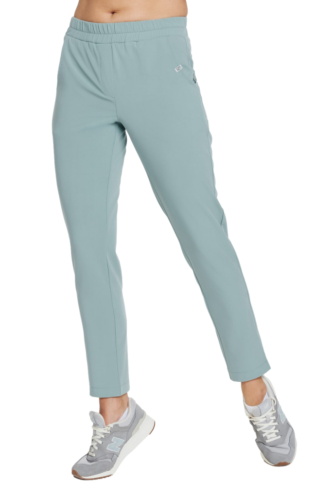 Pantaloni medici da donna DRITTI scrubs Basic Frosted PISTACY