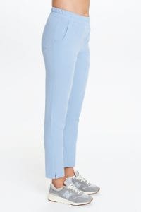 DRITTI Pantaloni medici da donna scrubs Basic CRYSTAL BLUE