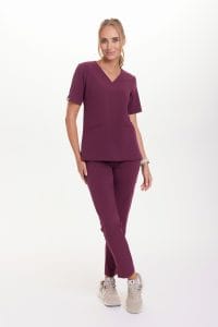 Bluzka medyczna damska SCRUBS Basic RUBIN