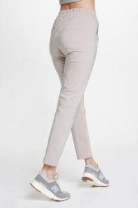 Pantaloni medici da donna DRITTI scrubs premium PALE BEIGE