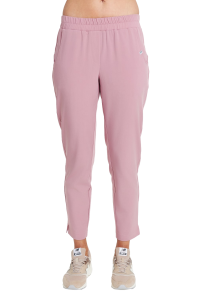 Spodnie medyczne proste damskie SCRUBS z kolekcji BASIC w kolorze Róż angielski. Odzież medyczna MED&BEAUTY medandbeauty