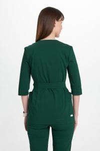Women’s premium medical envelope tunic BOTTLE GREEN
