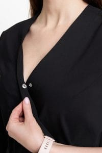 Women’s premium medical envelope tunic BLACK