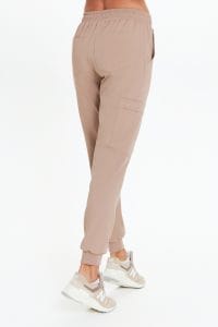 Pantaloni medici donna joggers scrubs Basic CAPPUCCINO