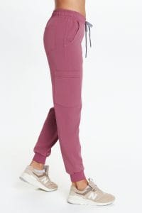 Dámske lekárske nohavice joggers Scrubs Basic DOLCE ROSA