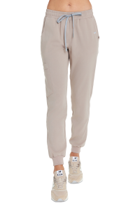 SCRUBS women's medical jogger pants in latte color. Basic collection medical clothing MED&BEAUTY