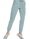 SCRUBS women's medical pants from the BASIC collection in Frosty Pistachio color. MED&BEAUTY medical clothing medandbeauty