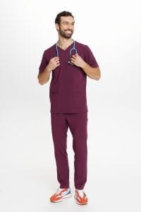 Camicetta medica da uomo Basic RUBIN