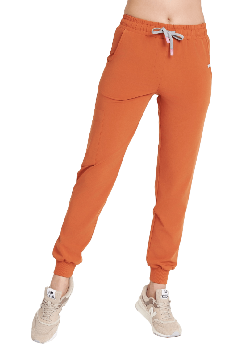 Women's medical pants joggers scrubs basic FIRE FOX - MED&BEAUTY