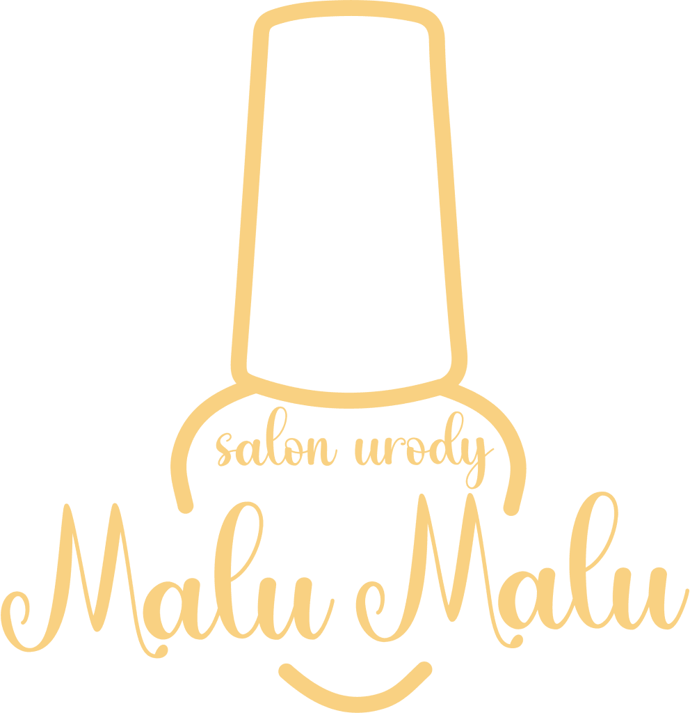 Logo salonu urody z motywem paznokcia
