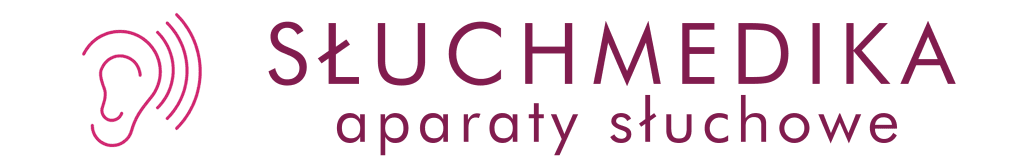 Logo firmy Słuchmedika oferującej aparaty słuchowe