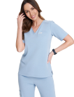 Women's medical jogger pants scrubs basic NEON PURPLE (Kopia) (Kopia) (Kopia)