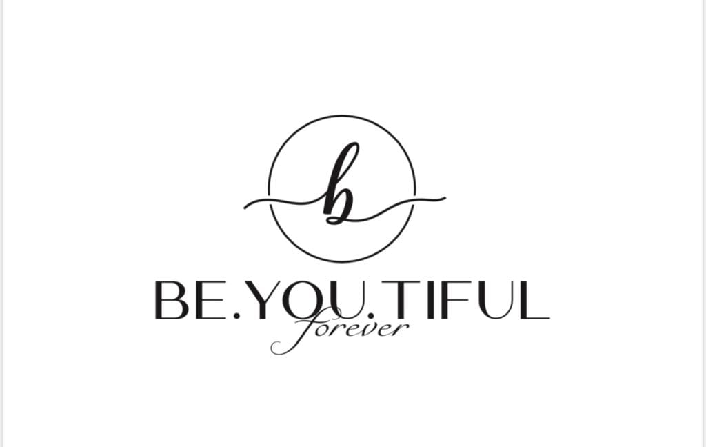 Logo Be.You.tiful forever symbolizujące naturalne piękno