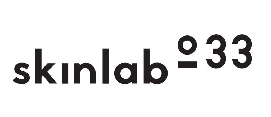 Logo skinlab 33 w nowoczesnym stylu