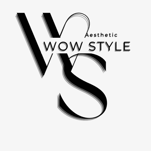 Logo WOW STYLE Aesthetic w nowoczesnym stylu