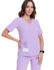 Women’s medical blouse scrubs basic NEON PURPLE (Kopia) (Kopia) (Kopia) (Kopia) (Kopia)