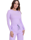 Bluzka medyczna damska scrubs Basic One Pocket LILA