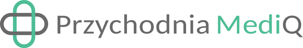 Logo Przychodnia MediQ w nowoczesnym stylu