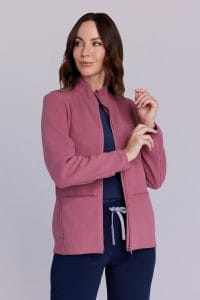 Polarowa bluza medyczna damska DOLCE ROSA