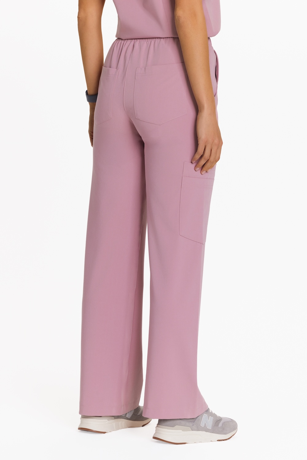 Pantaloni medici da donna WIDE scrubs BASIC ENGLISH ROSE