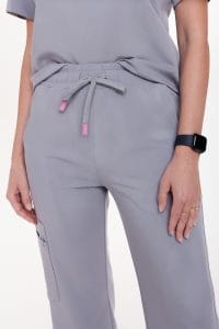 Women’s medical pants WIDE scrubs Basic BABY SHARK