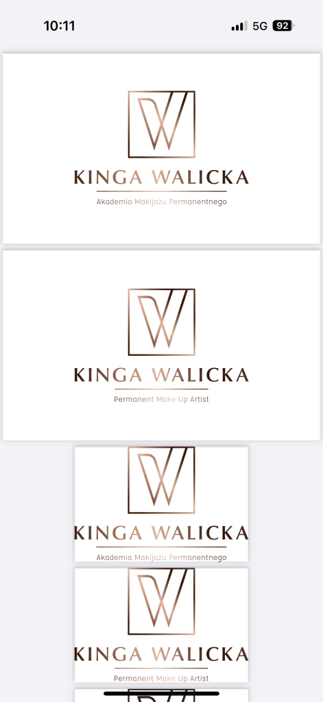 Logo Kinga Walicka Akademia Makijażu Permanentnego