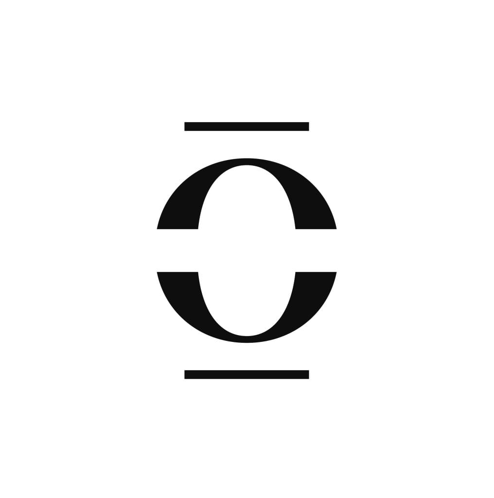 Minimalistyczne logo medyczne w czarnym kolorze