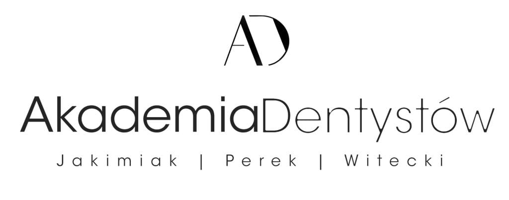 Logo Akademii Dentystów specjalizującej się w szkoleniach dla stomatologów