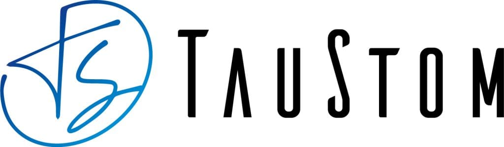 Logo marki Taustom specjalizującej się w odzieży medycznej