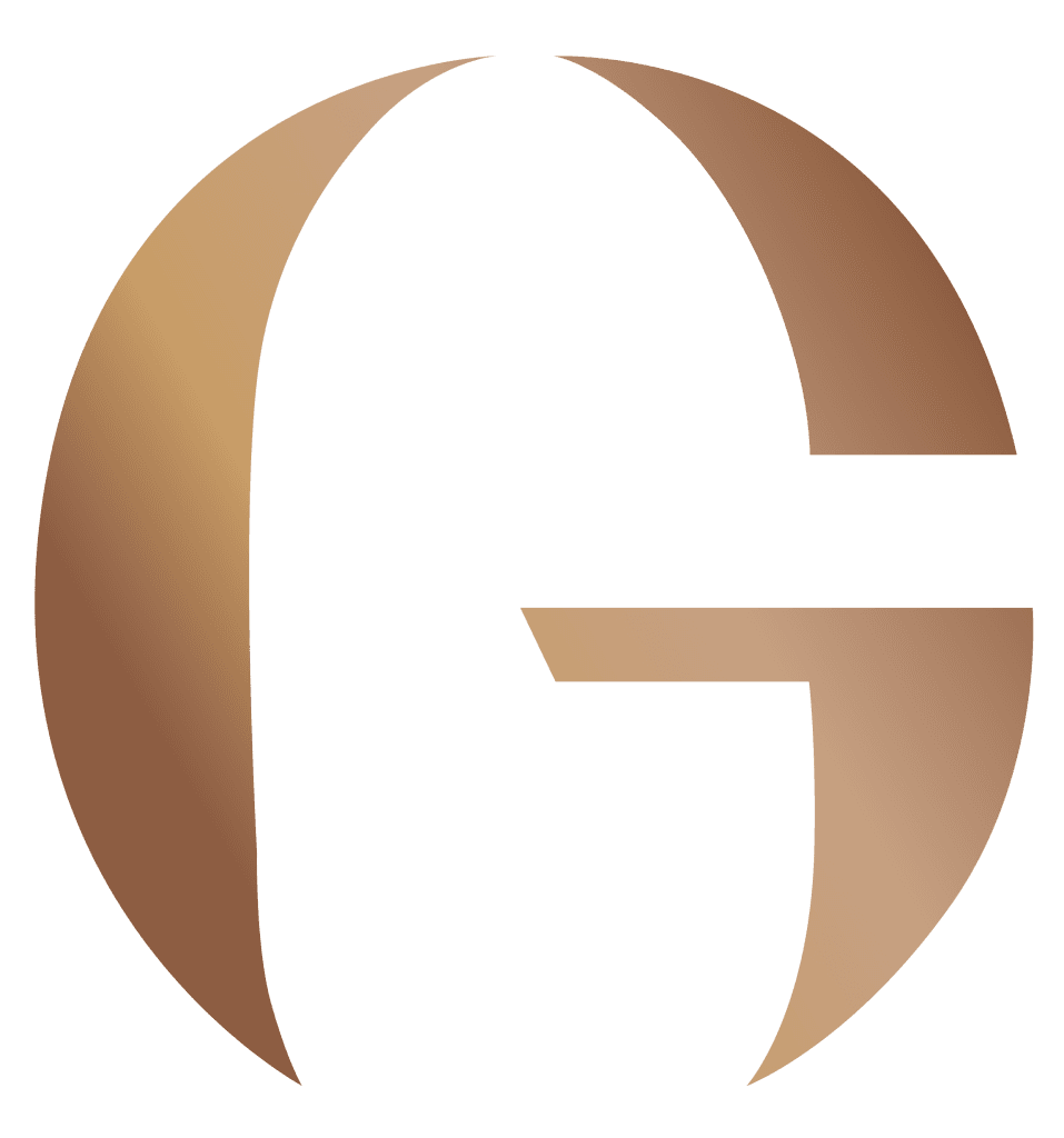 Eleganckie logo medycznej odzieży w odcieniach brązu