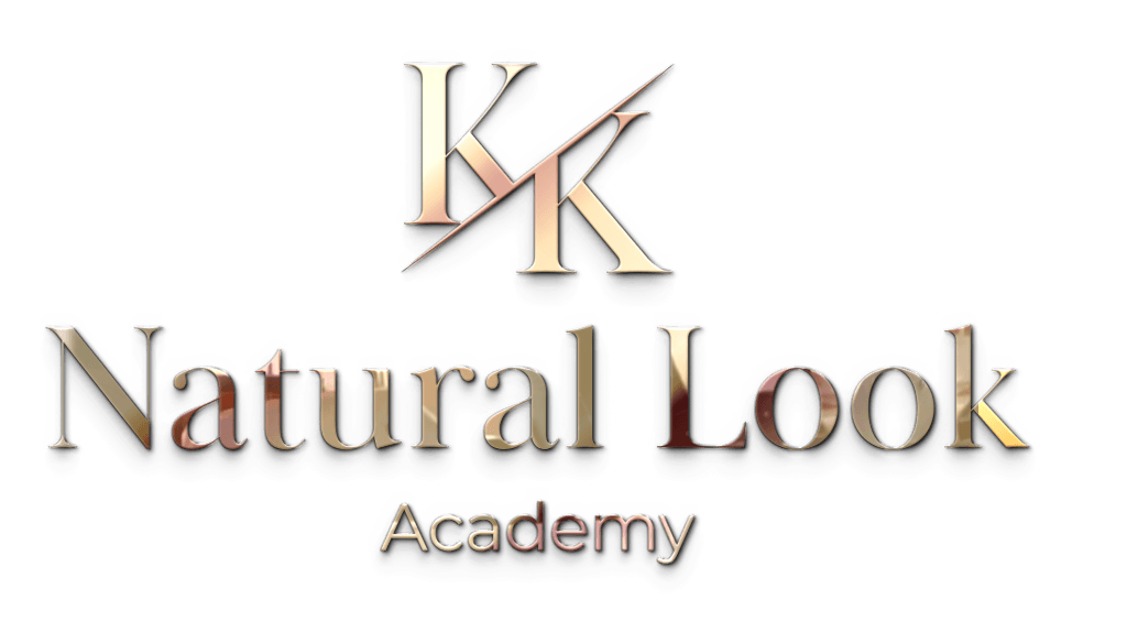 Logo Natural Look Academy w eleganckim stylu