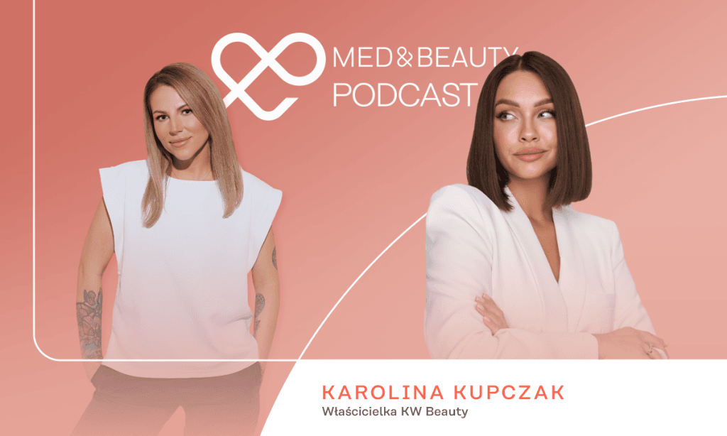 Dwie kobiety prezentujące profesjonalny i stylowy wygląd dla branży medycznej i beauty.