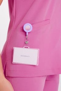 Bluzka medyczna damska scrubs Basic HI BARBIE