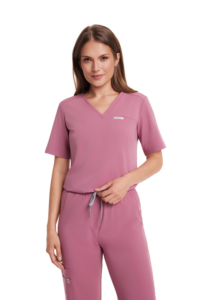 Dámska lekárska blúzka SCRUBS Basic One Pocket DOLCE ROSA