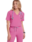 Bluzka medyczna damska scrubs Basic HI BARBIE