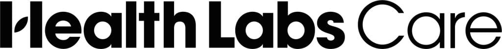 Logo marki Health Labs Care, specjalizującej się w produktach medycznych.