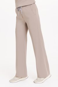 Dámské zdravotnické kalhoty WIDE scrubs Basic LATTE
